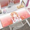 Новые Обои Большой Коврик для Мыши Sword Art Online Коврик для Мыши Игровые Аксессуары Клавиатура Ноутбук ПК Кавайи HD Асуна Аниме XXL Коврик для Стола