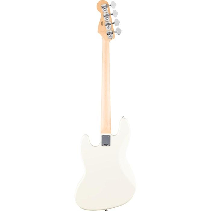 Fender Standard Jazz Bass, накладка на гриф из лавра, Olympic White (с мягким чехлом)