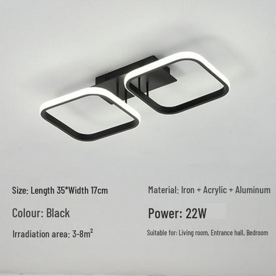 Скандинавские светодиодные светильники для коридора и гардеробной - Современное, креативное освещение для прихожей и балкона