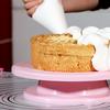 Пластиковый поворотный столик для торта, устойчивый, противоскользящий, круглый подставка для торта, стол для украшения выпечки, кухонные DIY аксессуары и инструменты для выпечки