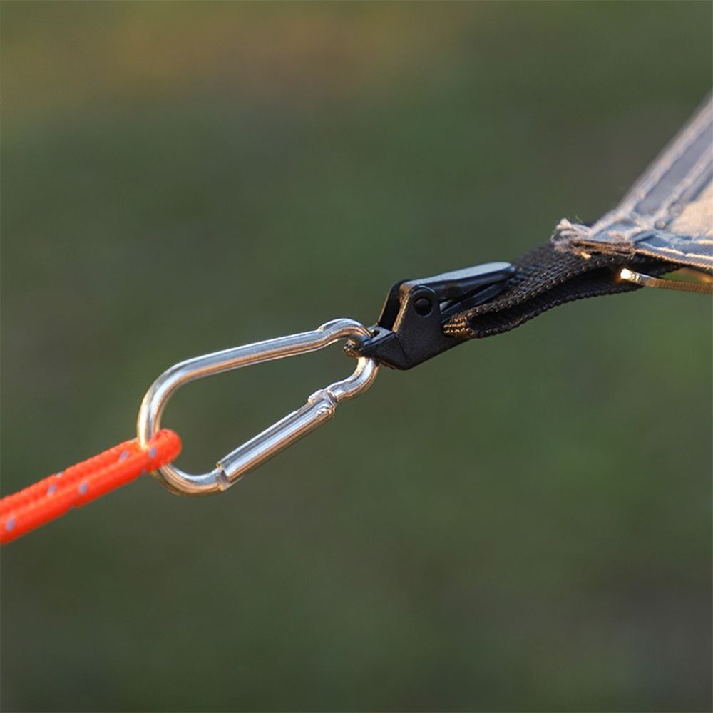 40Pcs Plastic Windproof Canopy Clamps Anti-Skid Awning Tarpaulin Clips Outdoor Camping