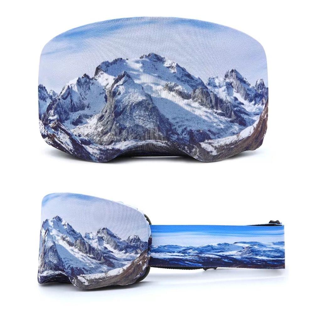 Scratch-Proof Skiing Eyewear Covers Dust-proof Snowboarding Glasses Protector  Sport Glasses