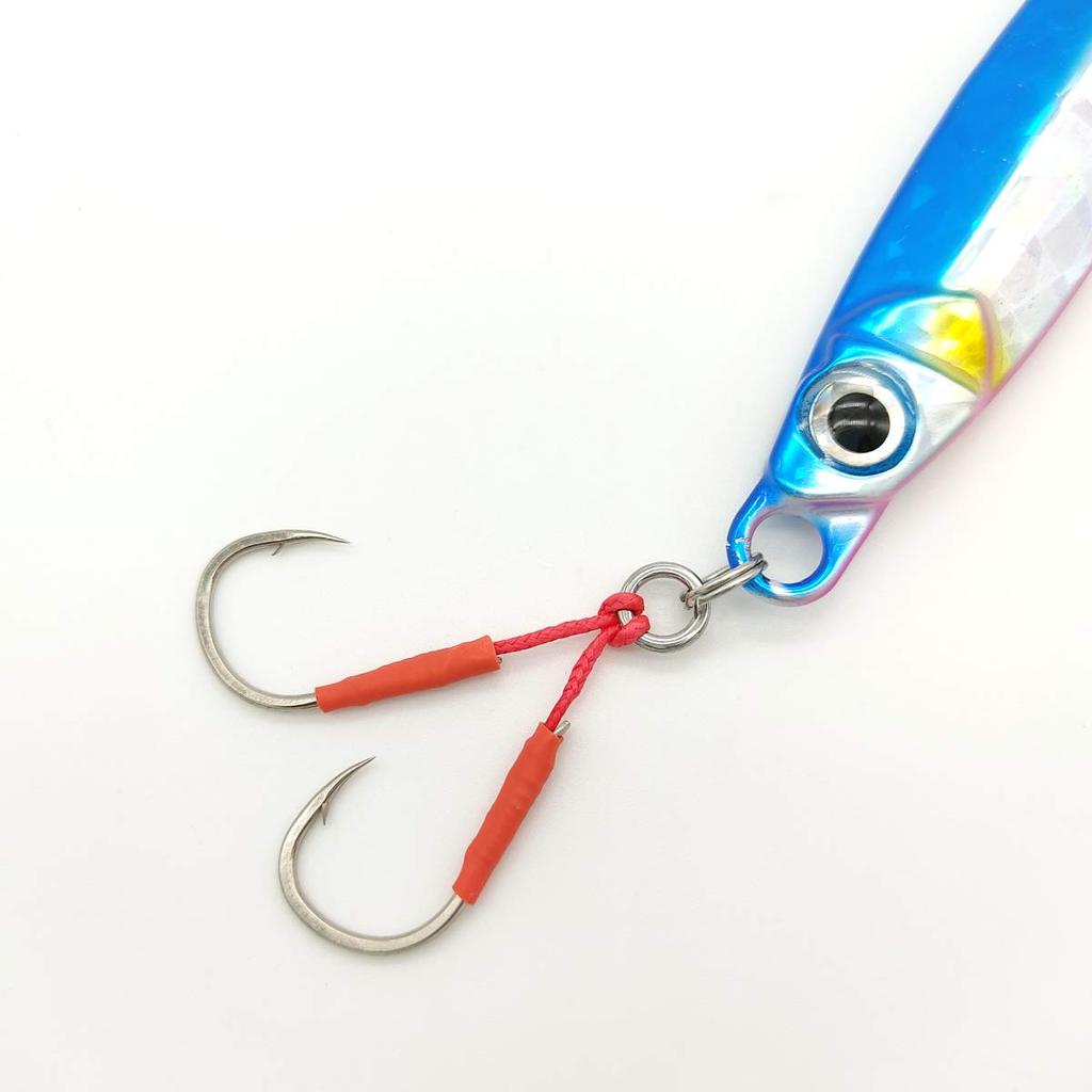 Рыболовные снасти Orurudo Вольфрамовый джиг Запутанный B Набор из 6 цветов с W ассист-крючком Вольфрамовый джиг Orurudo qb100200z03n0 (30г)