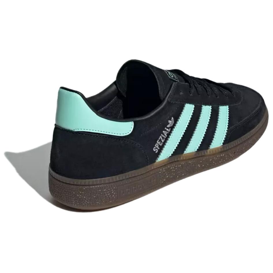 adidas Кроссовки Handball Spezial Black Clear Mint Men Sneakers Core-Black Gum IH7491