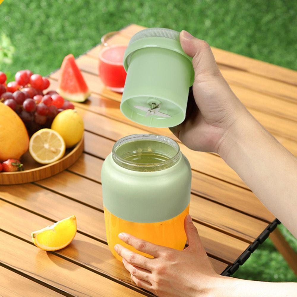 Durable Electric Juicer Multi-function Automatic Juicer Drinkware Fruit Mixer Bottle Fruit Juice