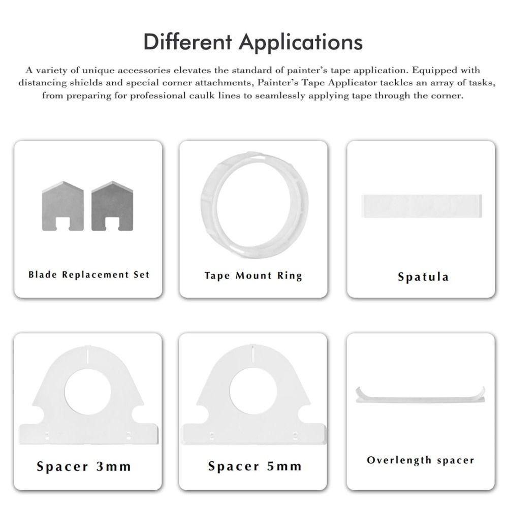 Упаковка Герметизация Малярный Скотч Аппликатор Заделка Трещин Диспенсер для Ленты