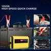 Car Battery Charger 2A Intelligent Fast Power Charging 3 Stages Lead Acid AGM GEL Battery-chargers
