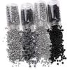 High Quality Dark Black Crystal Czech Glass Beads Loose Seed Beads for Earring Bracelet DIY Jewelry Craft Accessoreis Making