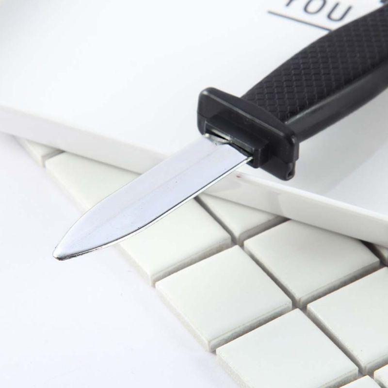 Игрушки для Хэллоуина, имитация пластика, пружина, выдвижной поддельный нож, забавная шутка, пародия, ложный нож, реквизит для трюков