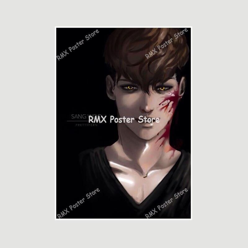 Белая бумага аниме Killing Stalking плакат манга персонаж живопись картина настенные художественные принты украшение для гостиной домашний декор