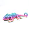 Суставная игрушка-дракон 3D-печати, меняющая цвет, ручная работа