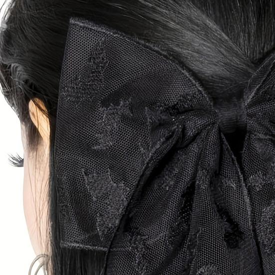 Женская заколка для волос с сильным захватом, нескользящая конструкция, панк-стиль, узор летучих мышей и паутины, шпилька для волос, аксессуары для волос на Хэллоуин