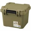 Iris Ohyama Storage Box Container Storage Case Camping Equipment Outdoor Storage TRAILBOX 400 28L Khaki TRB-400