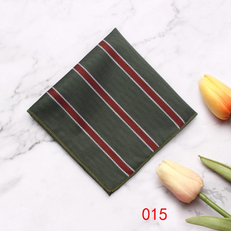 British Style Men'S Suit Pocket Towel Small Flower Type Business Retro Banquet Suit Small Square Scarf Chest Towel Handkerchief
