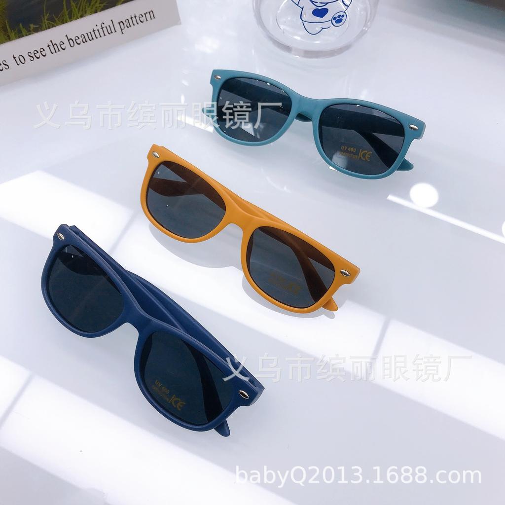 Модные детские солнцезащитные очки Rice Nail для мальчиков и девочек в ретро-круглой оправе, солнцезащитные очки с защитой от ультрафиолета