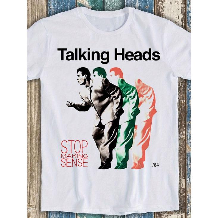 Talking Heads Stop Making Sense Панк-рок Музыка Унисекс Подарок для Мужчин и Женщин Крутая Музыкальная Мода Топ Ретро Футболка T1620
