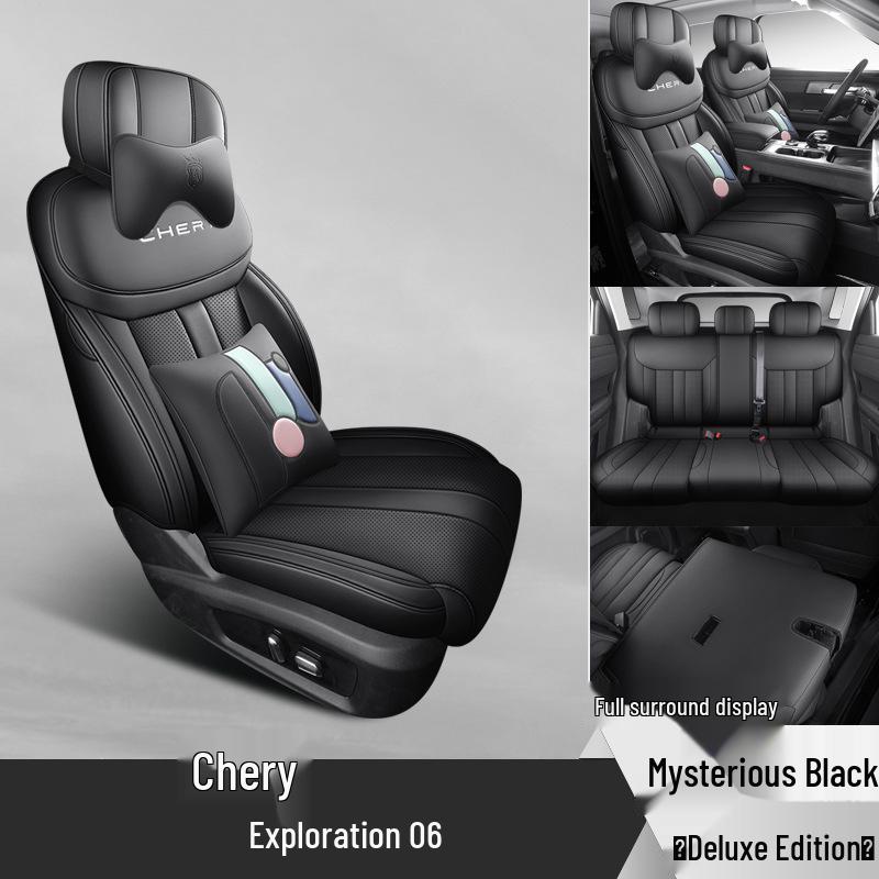 Универсальная полностью кожаная подушка на сиденье автомобиля для 2006 Explore, пятиместная, всесезонная - новая модель