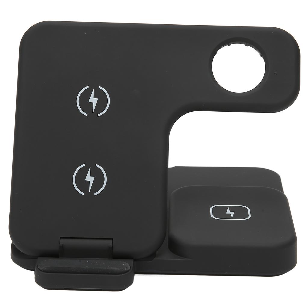 3 в 1 станция быстрой зарядки Qi сертификация многофункциональное складное беспроводное зарядное устройство 15 Вт для