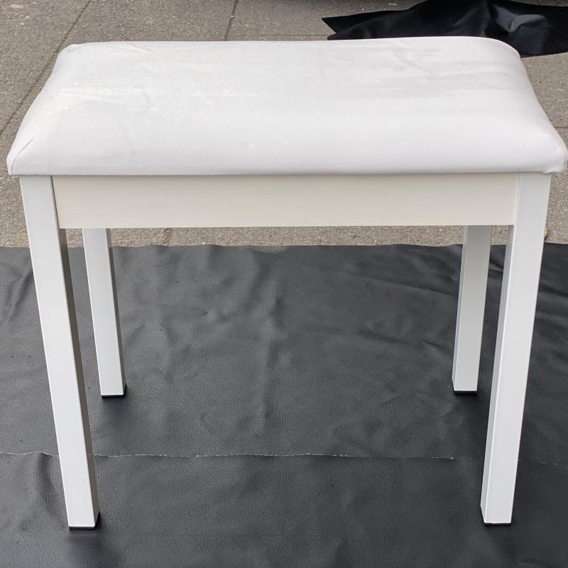 Регулируемый кожаный музыкальный стул с ящиком для хранения