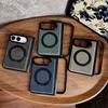 IPhone Duo Foldable Phone Case With Rotating Magnetic Stand Full Coverage Shockproof Leather-Feel Cover