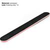 10Pcs Emery Board Large Area Wide Application Sandpaper Black Sand Red Heart Nail File for Salon