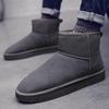 Женские зимние сапоги 2025 новая зимняя утепленная короткая обувь матовая нескользящая средней высоты теплая обувь на толстой подошве с хлопковой подкладкой