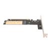 M.2 NVMe to PCIe 3.0 X16 Adapter Up To 32Gbps NVME SSD to PCIe Expansion Card for M.2 M‑Key 2280