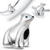 Charms Copper Elegant Polar Bear Animal Beads Fit Charms Plata Original Bracelet Beads Women Jewellery Making Diy Gifts