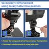 Крепление для штатива камеры для адаптера GoPro, регулировка на 360 градусов, адаптер для винтов 1/4-20 для GoPro Hero12/11 для Insta360