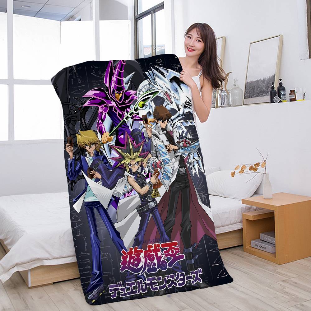 Y-Yu-Gi-Oh Anime Bath Towel Microfiber Soft Water Absorbing Breathable For Girl Kids Decorative Cartoon Beach Towel