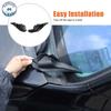 Car Windshield Wiper Cover Panel Trim For Toyota Tundra 2014-2017 PP Plastic Exterior Accessories OE:53867-0C040 53866-0C040
