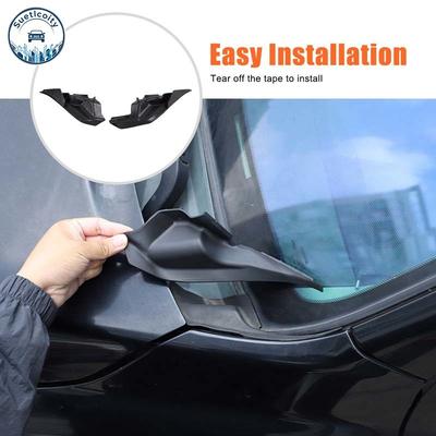 Car Windshield Wiper Cover Panel Trim For Toyota Tundra 2014-2017 PP Plastic Exterior Accessories OE:53867-0C040 53866-0C040