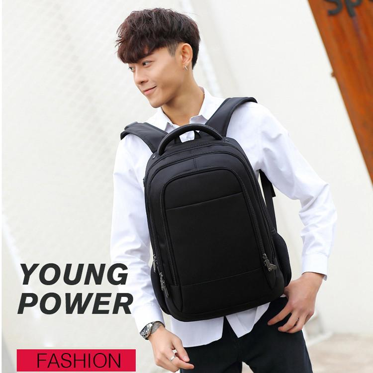 New Business Backpack Men's Schoolbag Middle School Students Women's Backpack Travel Men's Large Capacity Computer Backpack