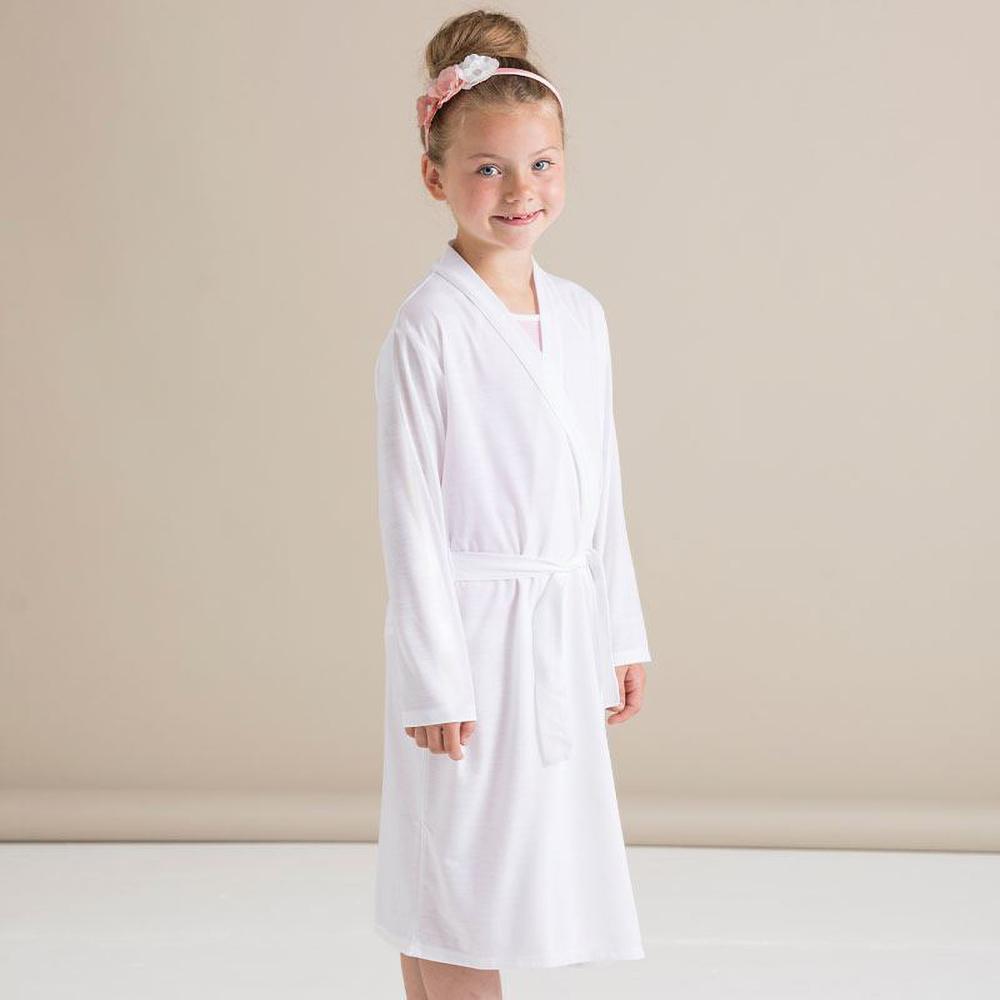 Towel City Childrens/Kids Kimono Style Robe