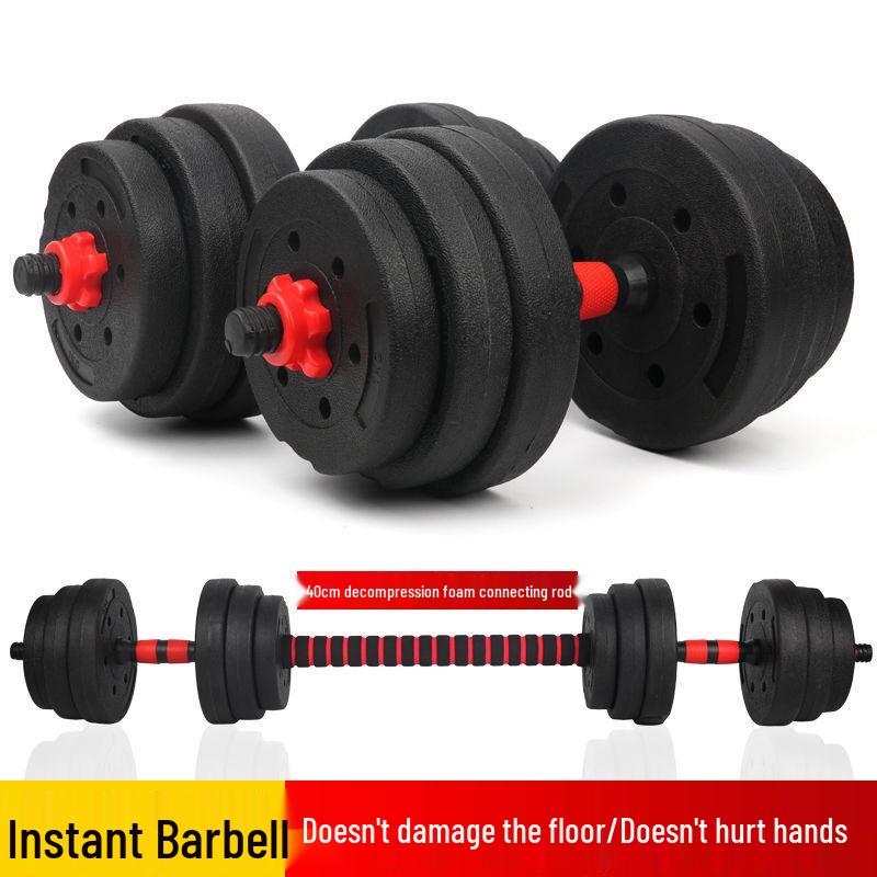 Adjustable Men’s Home Dumbbell & Barbell Set (10kg/20kg/30kg)
