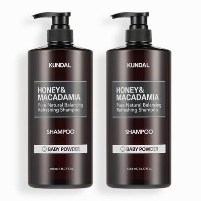 Nature Shampoo 2 Set 1058ml, корейская косметика с приятным ароматом