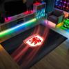 Middlesbrough FC Design Crystal Velvet Carpet Cozy Non?Slip Printed Rug For Bedroom Living Room Entrance
