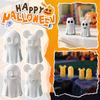 10cm Halloween Cute Doll Cosplay Dress-Up Horror Hollow Ornaments Holiday Decoration