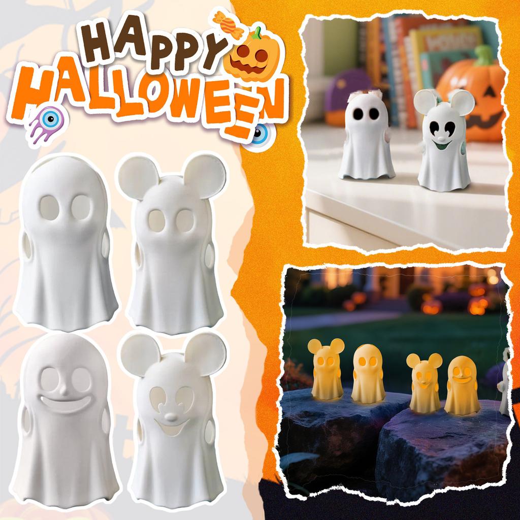 10cm Halloween Cute Doll Cosplay Dress-Up Horror Hollow Ornaments Holiday Decoration