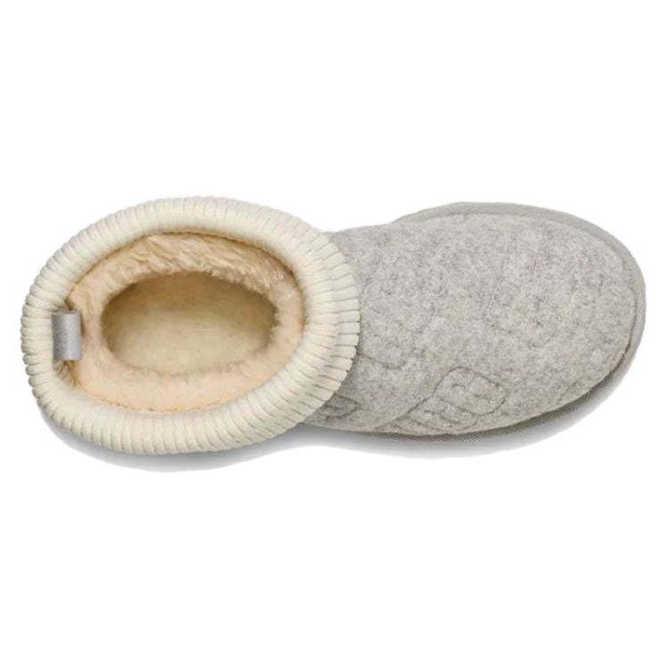 UGG Classic Mini Platform Felted Boot Grey Women Sneakers 1144047-GREY