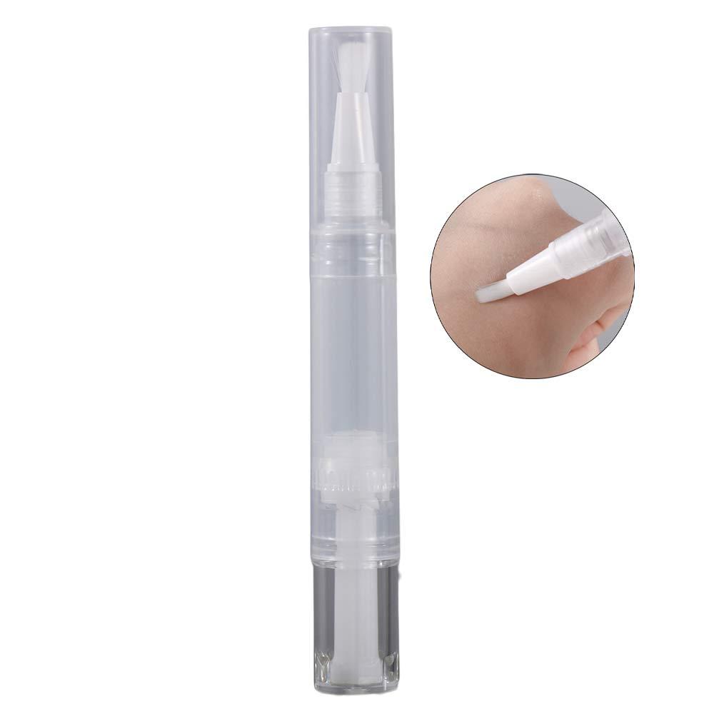 Tool Cuticle Oil Applicator Empty Nail Oil Pen Rotating Repacking Vacuum Pen Transparent Twist Pen Travel Cosmetic Container