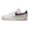 Nike Кроссовки Air Force 1 Low '07 LV8 Тартановая клетка Белые Университетский красный DV0789-100