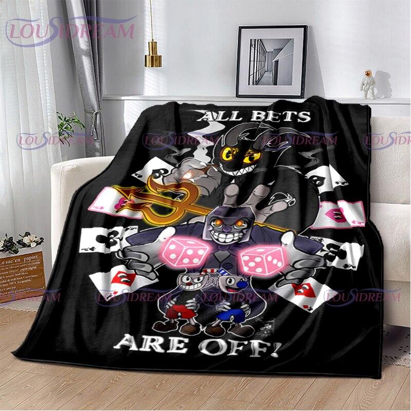 Мультяшное милое одеяло с принтом в виде чашки, пододеяльник для дивана, дорожное постельное белье, фланелевое одеяло, легкое дорожное покрывало