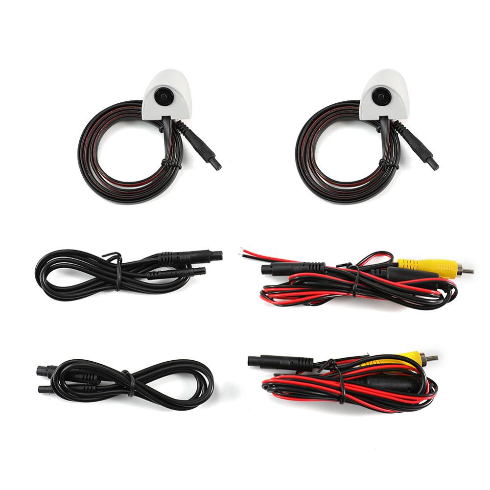 Автомобильная камера для слепых зон с левым и правым креплением на резервную камеру с водонепроницаемой лентой для крепления на камеру заднего вида для системы видеонаблюдения автомобиля