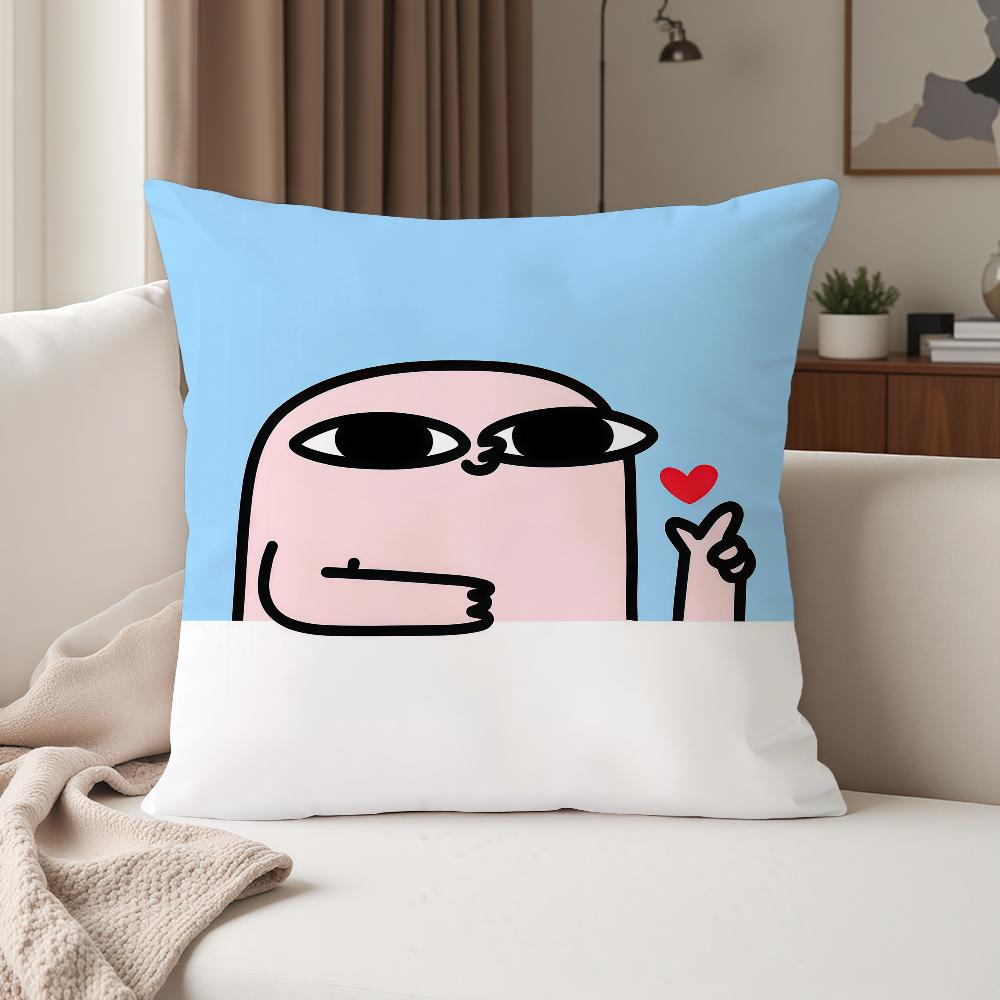 Cartoon Cute Kketnipz Pillow Case Suitable For Bedrooms Living Rooms Cars Home Decoration