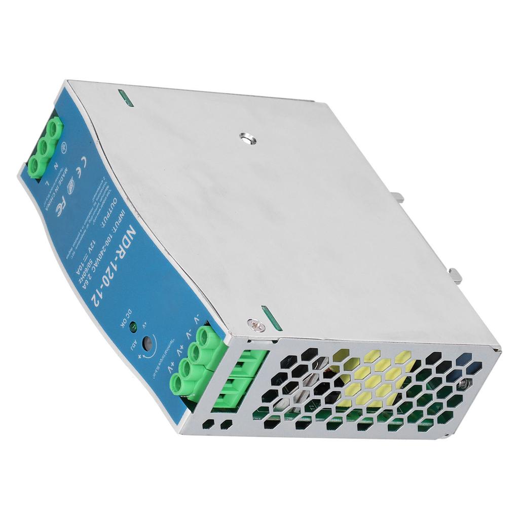 НДР?120?12-канальный блок питания, выключатель 10A 120W, промышленный блок питания для рейки AC100?240В