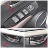 Car Door Handle Windows Control Panel Decorative Cover Trim Strips Carbon Fiber Sticker For Lexus NX200 Car Interior