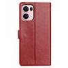 For Oppo Reno13 Pro 5G Leather Case Wallet Stand Phone Cover with Handy Strap