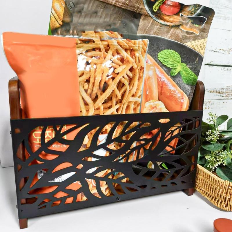 Multifunctional Floor Standing Storage Rack for Books Magazines Newspapers Wooden Organizer Elegant Home Decoration