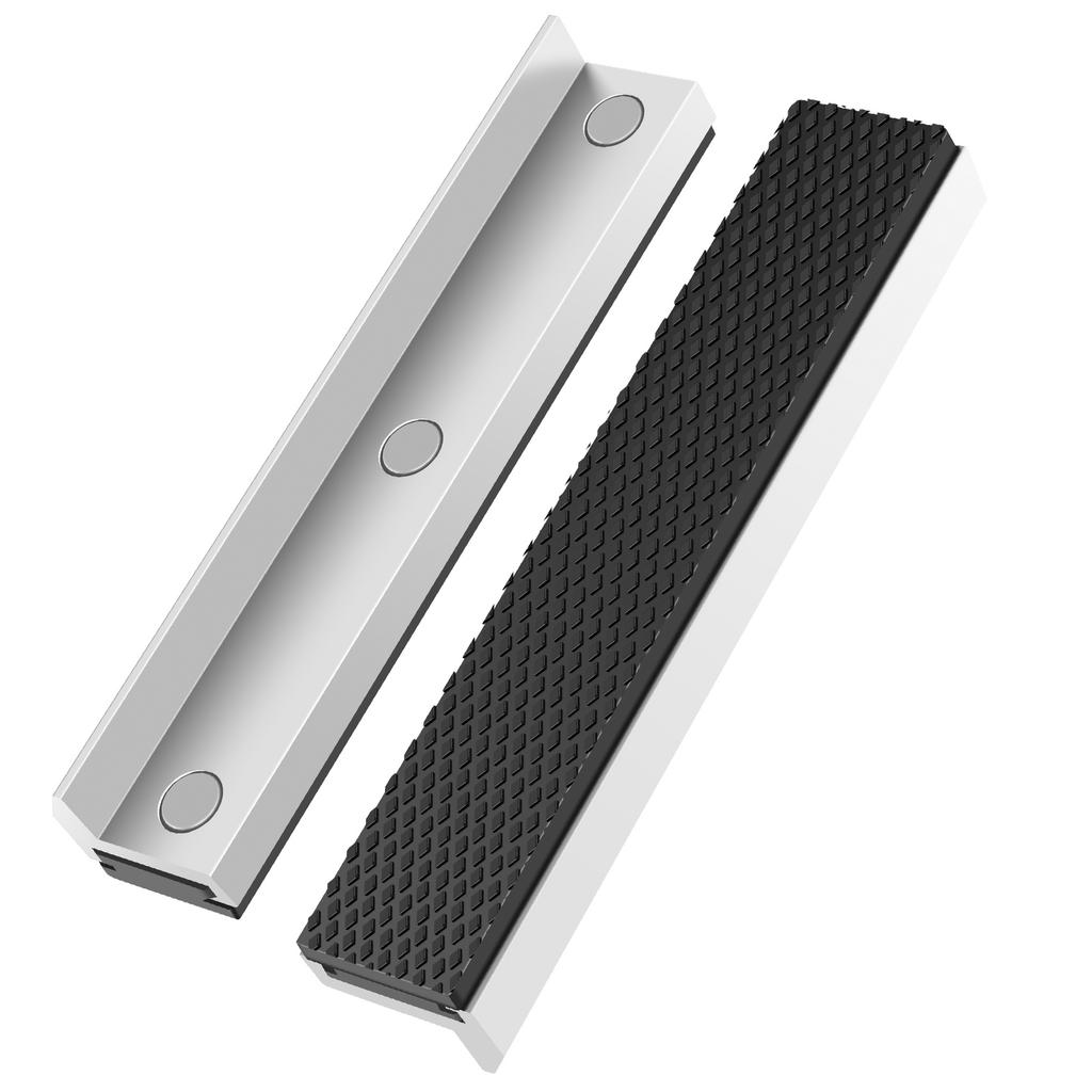 Мини Алюминиевые Тиски для Верстака Губки Противоскользящие Универсальные Губки Тисков Инструмент Инженера Магнитные Верстачные или Сверлильные Тиски Зажим Профессиональные Инструменты